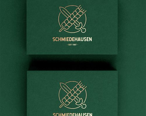 Mockup Visitenkarte Schmiedehausen