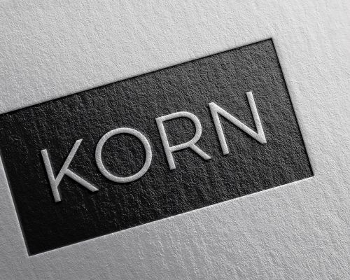 Mockup Logo Korn Briefpapier