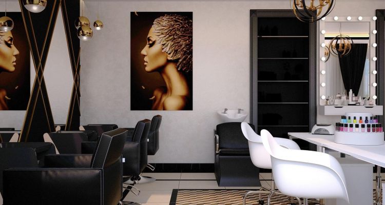 Friseursalon kleines mittelständiges Unternehmen