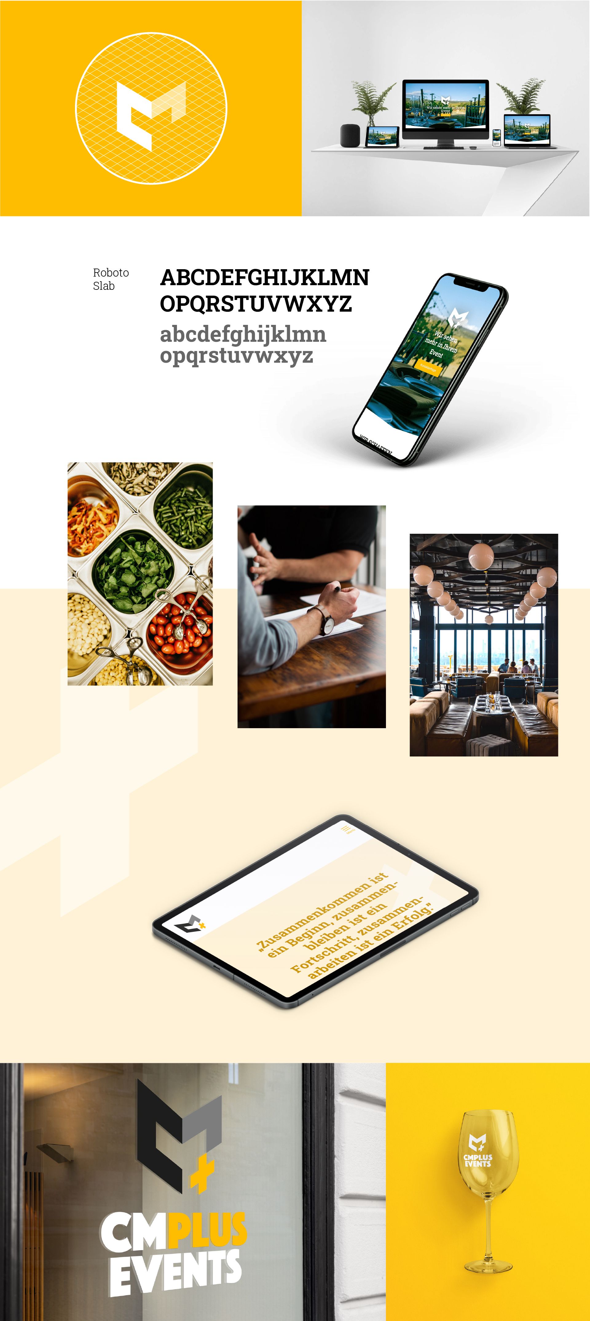 CM Plus Website & Logo Showcase